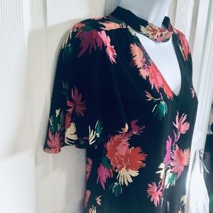 NWOT Anthropologie (Maeve) Floral Top Size XS